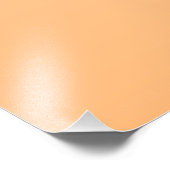 Lichtgeel en Oranje kleurverloop Foto Afdruk (Hoek)