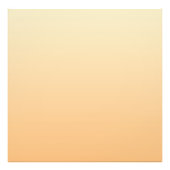 Lichtgeel en Oranje kleurverloop Foto Afdruk (Voorkant)