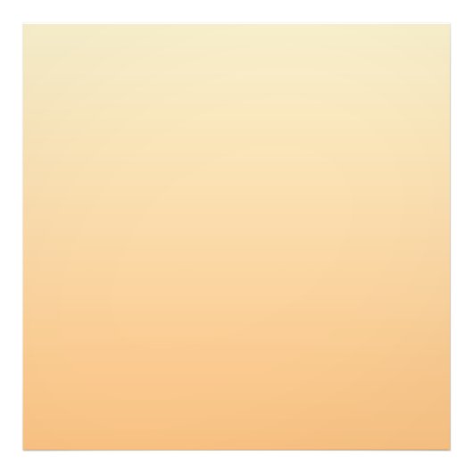 Lichtgeel en Oranje kleurverloop Foto Afdruk (Voorkant)