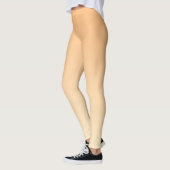 Lichtgeel en Oranje kleurverloop Leggings (Links)
