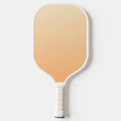 Lichtgeel en Oranje kleurverloop Pickleball Paddle (Achterkant)