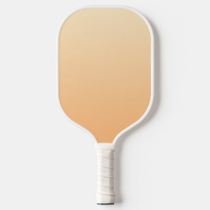 Lichtgeel en Oranje kleurverloop Pickleball Paddle