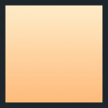 Lichtgeel en Oranje kleurverloop Poster<br><div class="desc">Lichtgele en oranje ombre kleuren.</div>