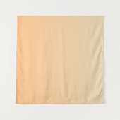 Lichtgeel en Oranje kleurverloop Wandkleed (Voorkant (horizontaal))