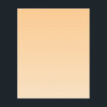 Lichtgeel en Oranje verloop Flyer<br><div class="desc">Lichtgele en oranje ombre kleuren.</div>