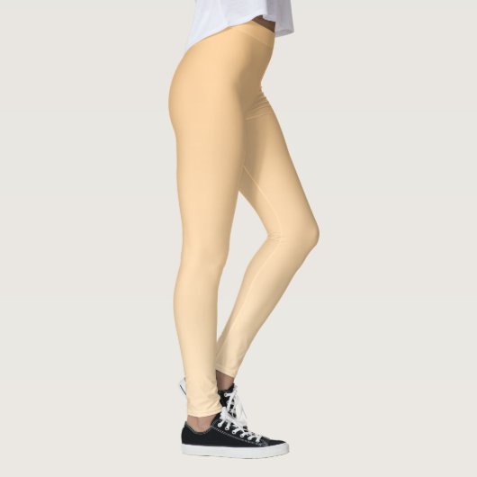 Lichtgeel en Oranje verloop Leggings (Rechts)