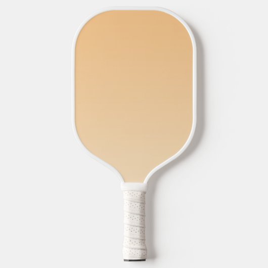 Lichtgeel en Oranje verloop Pickleball Paddle (Voorkant)