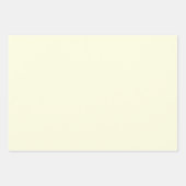 Lichtgeel geruite patroon met bijpassende gele inpakpapier vel (Voorkant 2)