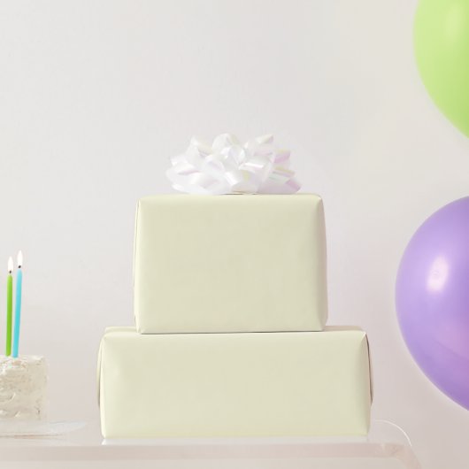 Lichtgeel Inpakpapier (Feestgeschenken)