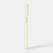 Lichtgeel iPhone 15 Case (Rechterkant)