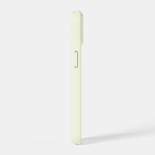 Lichtgeel iPhone 15 Case (Rechterkant)