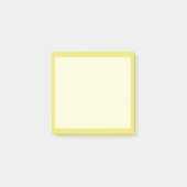Lichtgele effen post-it® notes (Voorkant)