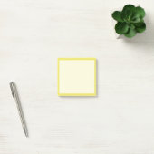 Lichtgele effen post-it® notes (Kantoor)