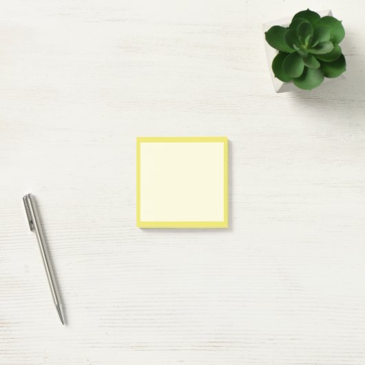 Lichtgele effen post-it® notes (Kantoor)