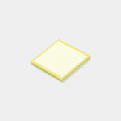 Lichtgele effen post-it® notes (Schuin)