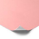Lichtgele en roze verlopend poster (Hoek)