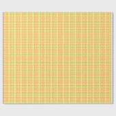 Lichtgele Plain Elegant Professioneel Dank u Cadeaupapier (Vlak)