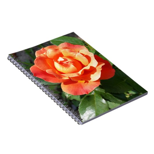 lichtgele roos notitieboek (Rechterzijde)