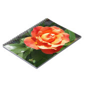 lichtgele roos notitieboek (Linkerzijde)