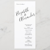 Lichtgele roze  lenteverbinding menu (Voorkant)