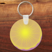 lichtgele zon sleutelhanger (Voorkant)