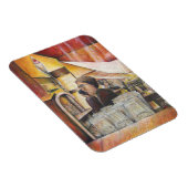 Lichtgevend equivalent van gepassioneerde emoties magneet (Rechterzijde)