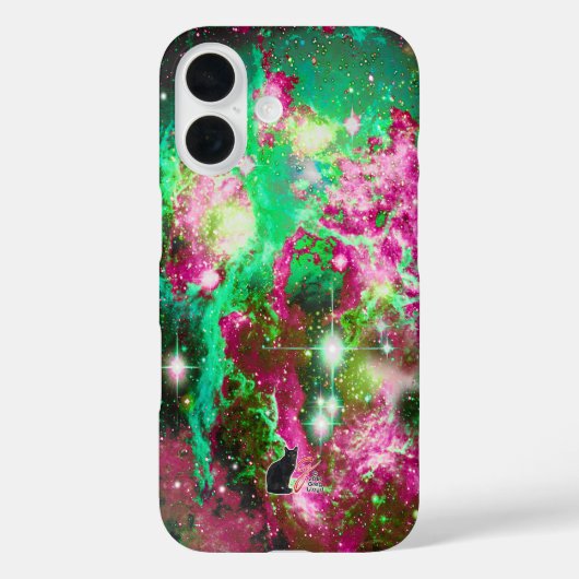 Lichtgevend sterrenveld telefoonhoesje Case-Mate iPhone case (Achterkant)