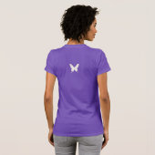 Lichtgevend Vlinder T-Shirt (Achterkant volledig)