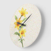 lichtgevend werk grote klok (Hoek)