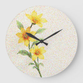 lichtgevend werk grote klok