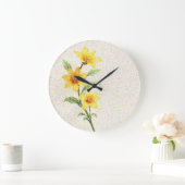 lichtgevend werk grote klok (Huis)