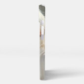 Lichtgevende Beschermer - Engel van Zilveren Dager iPhone Hoesje (Linkerkant)