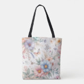 Lichtgevende Bloesems 🌼 Tote Bag (Achterkant)