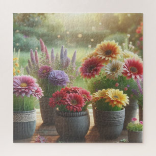 Lichtgevende Bloom Legpuzzel