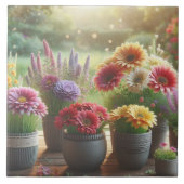 Lichtgevende Bloom Tegeltje (Voorkant)