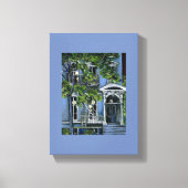 Lichtgevende bollen van binnenuit canvas afdruk (Voorkant)