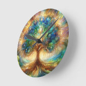 Lichtgevende Boom van het Leven Ronde Klok (Hoek)