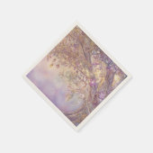 lichtgevende bosservetten servet (Hoek)