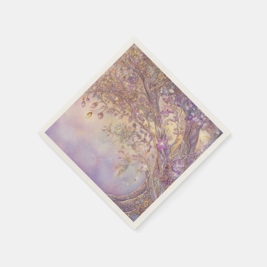 lichtgevende bosservetten servet (Hoek)