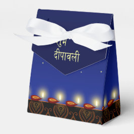 Lichtgevende Diwali Lamp - Favor Box Tent Bedankdoosjes