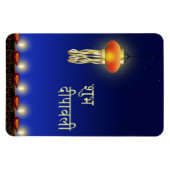 Lichtgevende Diwali-lamp - Flexibele magneet (Horizontaal)