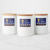 Lichtgevende Diwali-lamp - Voedselcontainerlabel Voedselcontainer Etiket (Flessen)