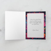 Lichtgevende Diwali Splendor Feestdagen Kaart (Binnen)