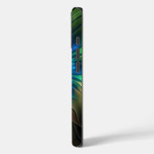Lichtgevende Fantasie Bloem, Kleurrijke Abstracte Case-Mate iPhone Case (Achterkant / Links)