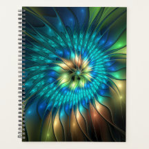 Lichtgevende Fantasie Bloem, Kleurrijke Abstracte 
