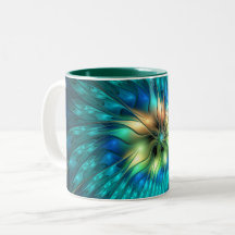 Lichtgevende Fantasie Bloem, Kleurrijke Abstracte 