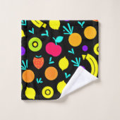 Lichtgevende Fruit Fiesta Bad Handdoek (Wasdoekje)