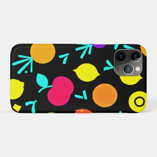 Lichtgevende Fruit Fiesta Case-Mate iPhone Case (Achterkant (horizontaal))