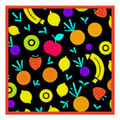 Lichtgevende Fruit Fiesta Perfect Poster (Voorkant)