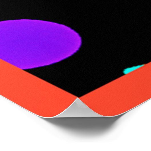 Lichtgevende Fruit Fiesta Poster (Hoek)